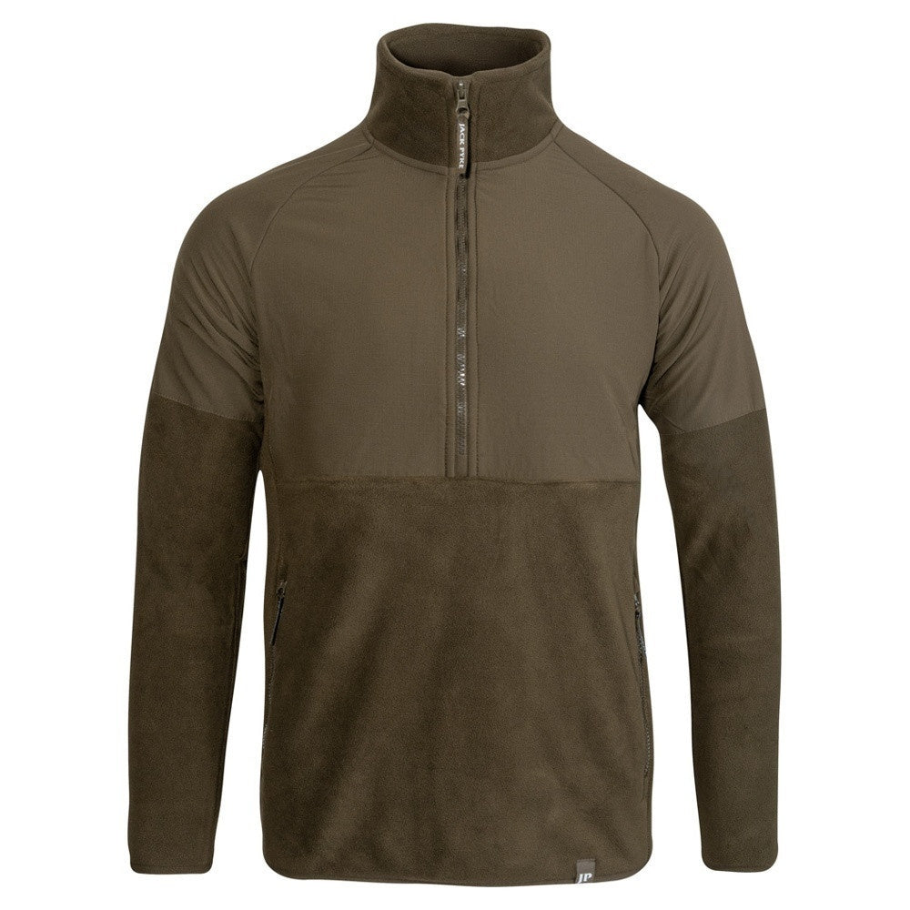 Bluză Fleece Jack Pyke Bleasdale Cu Semi-Fermoar – Olive Închis - Îmbrăcăminte vânătoare - imagine produs Jack Pyke ProTEREN