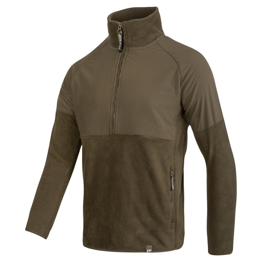 Bluză Fleece Jack Pyke Bleasdale Cu Semi-Fermoar – Olive Închis - Îmbrăcăminte vânătoare - imagine 3 Jack Pyke ProTEREN