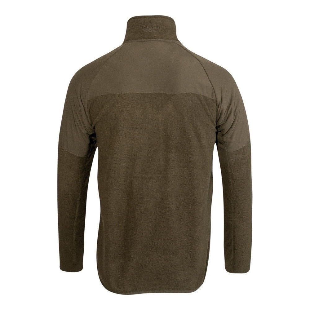 Bluză Fleece Jack Pyke Bleasdale Cu Semi-Fermoar – Olive Închis - Îmbrăcăminte vânătoare - imagine 4 Jack Pyke ProTEREN