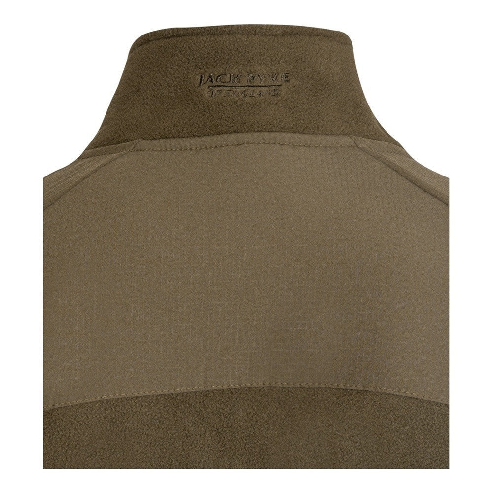 Bluză Fleece Jack Pyke Bleasdale Cu Semi-Fermoar – Olive Închis - Îmbrăcăminte vânătoare - imagine 5 Jack Pyke ProTEREN