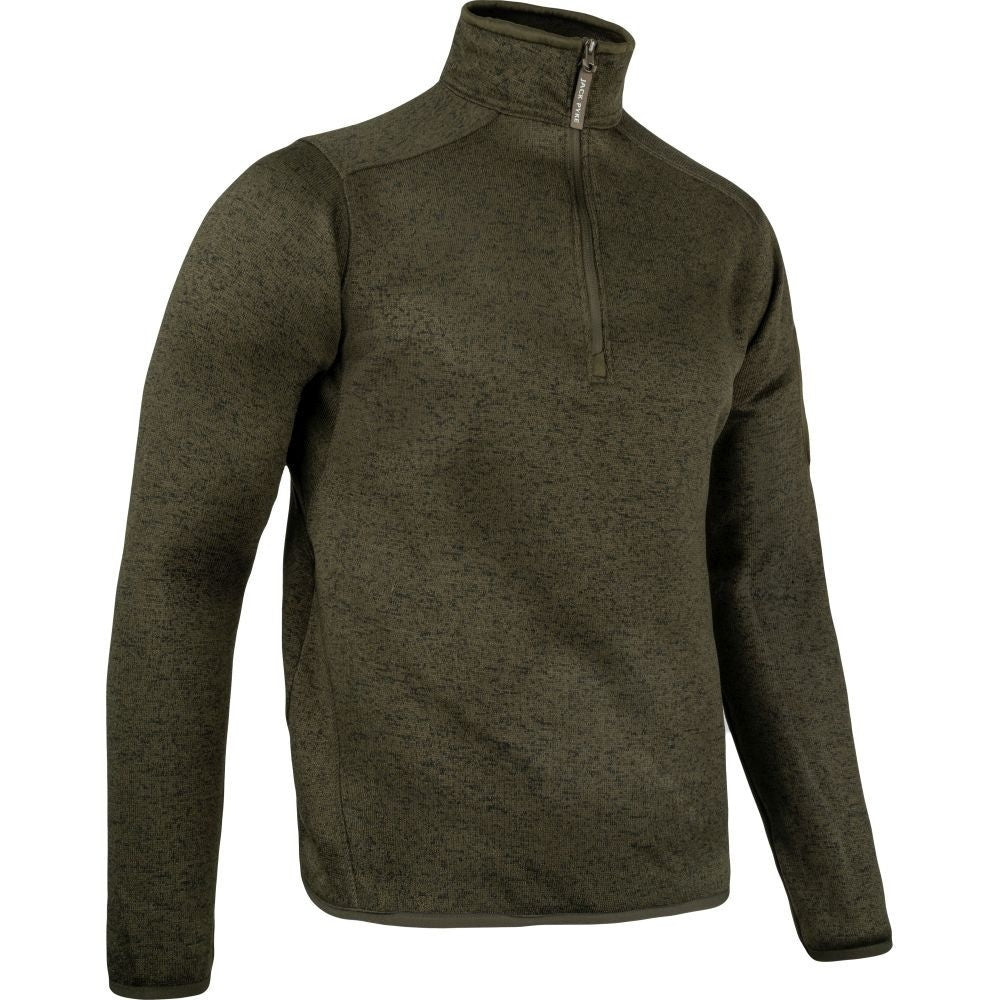 Bluza Tricot Fleece Jack Pyke Melange Quarter Zip - Îmbrăcăminte vânătoare - imagine 5 Jack Pyke ProTEREN