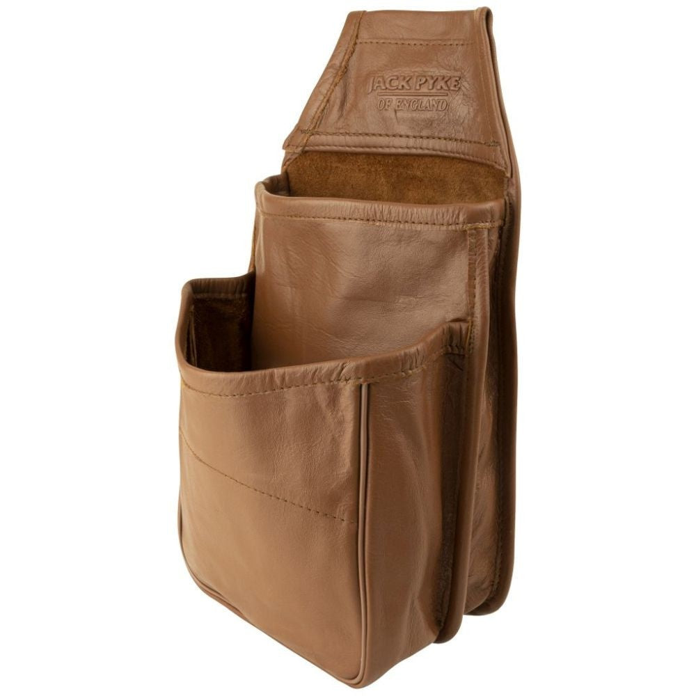 Borseta Din Piele Pentru Cartușe Jack Pyke, Culoare Crem - Accesorii outdoor - imagine 2 Jack Pyke ProTEREN