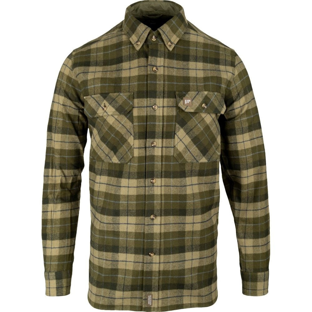 Cămașă Din Flanel Gros Jack Pyke Bleasdale – Verde - Îmbrăcăminte vânătoare - imagine produs Jack Pyke ProTEREN