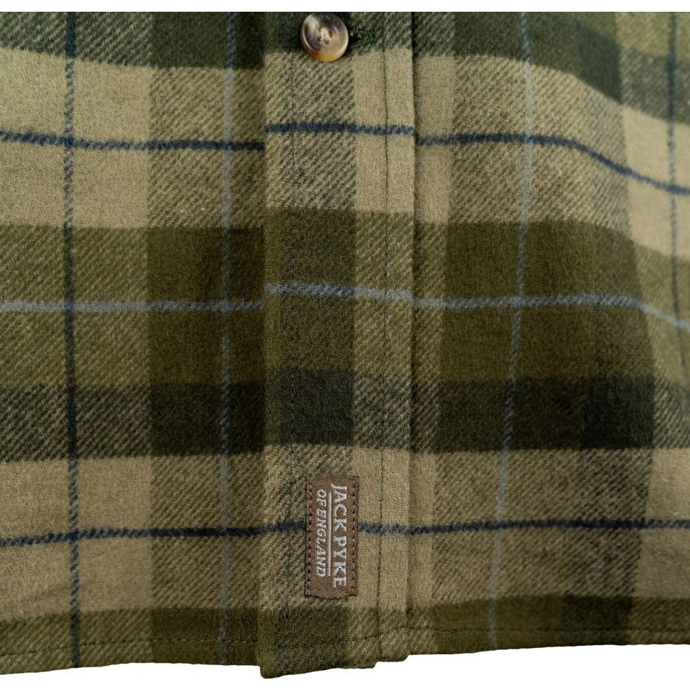 Cămașă Din Flanel Gros Jack Pyke Bleasdale – Verde - Îmbrăcăminte vânătoare - imagine 5 Jack Pyke ProTEREN