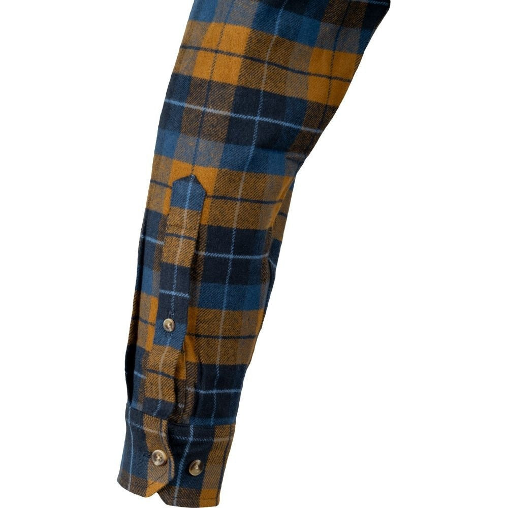 Cămașă Flanel Groasă Jack Pyke Bleasdale – Bleumarin/Ruginiu - Îmbrăcăminte vânătoare - imagine 6 Jack Pyke ProTEREN