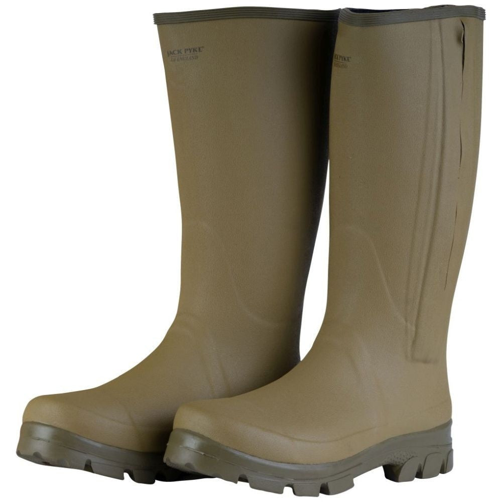 Cizme Cauciuc Jack Pyke Ashcombe Wellie Cu Fermoar - Cizme vânătoare - imagine produs Jack Pyke ProTEREN
