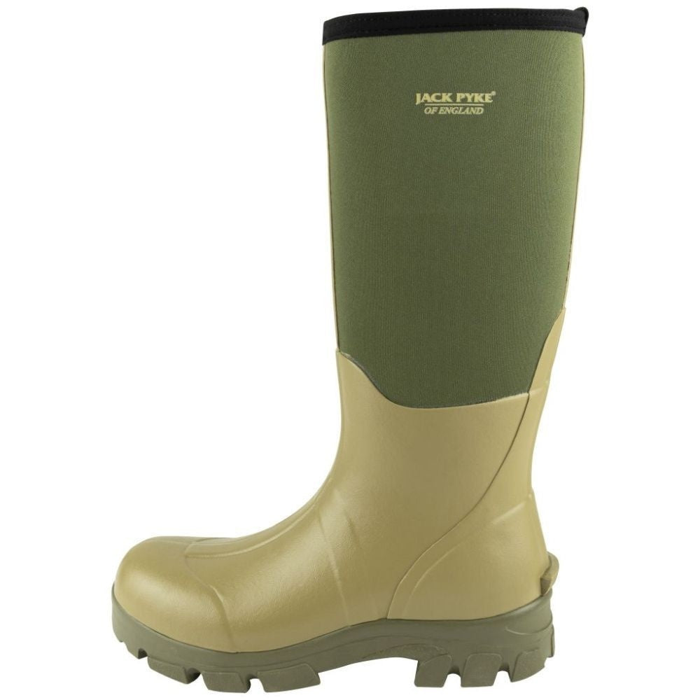 Cizme Neoprene Jack Pyke Wellie Ashcombe, Verde - Cizme vânătoare - imagine 4 Jack Pyke ProTEREN