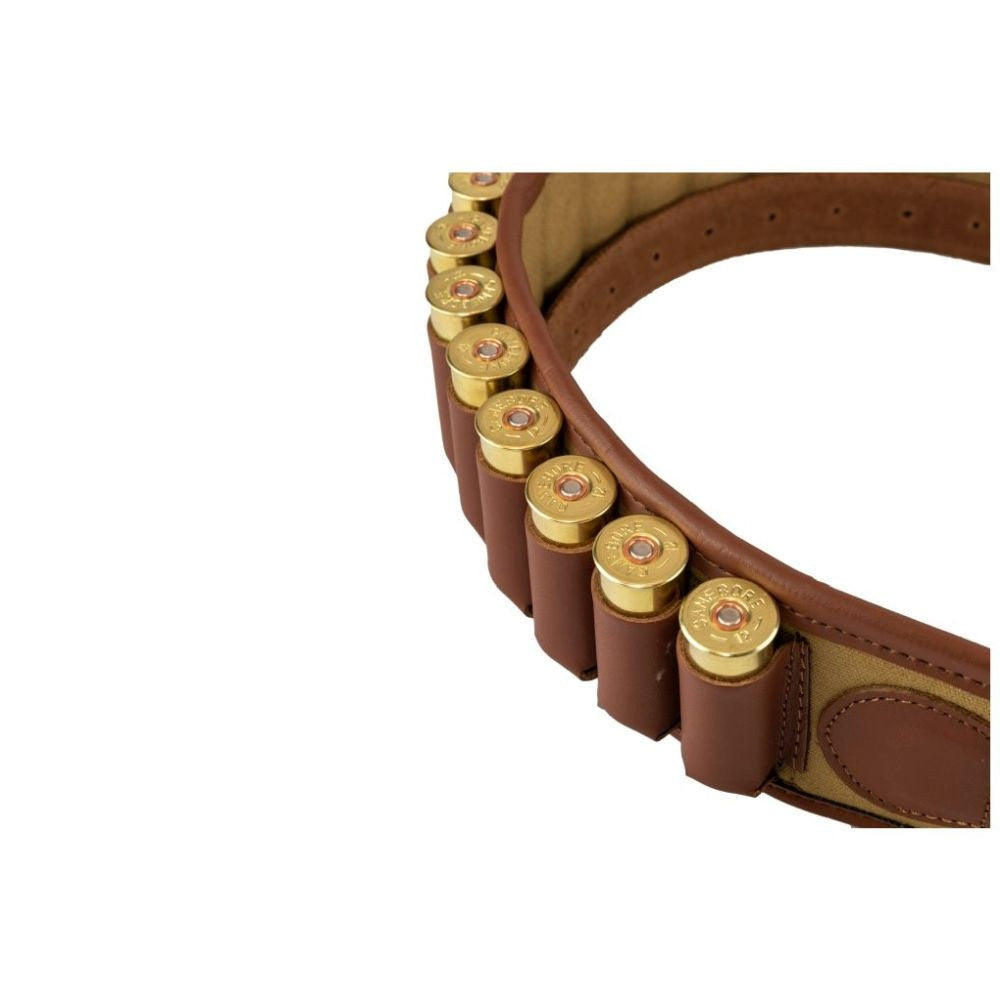Curea Pentru Cartușe Jack Pyke Din Pânză, Maro Deschis - Accesorii outdoor - imagine 2 Jack Pyke ProTEREN