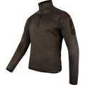 Fleece Jack Pyke Melange Quarter Zip, Maro - Îmbrăcăminte vânătoare - imagine produs Jack Pyke ProTEREN