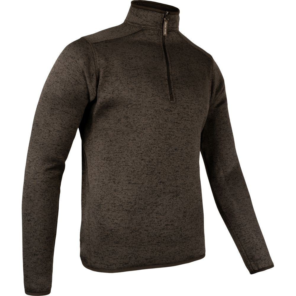 Fleece Jack Pyke Melange Quarter Zip, Maro - Îmbrăcăminte vânătoare - imagine 6 Jack Pyke ProTEREN