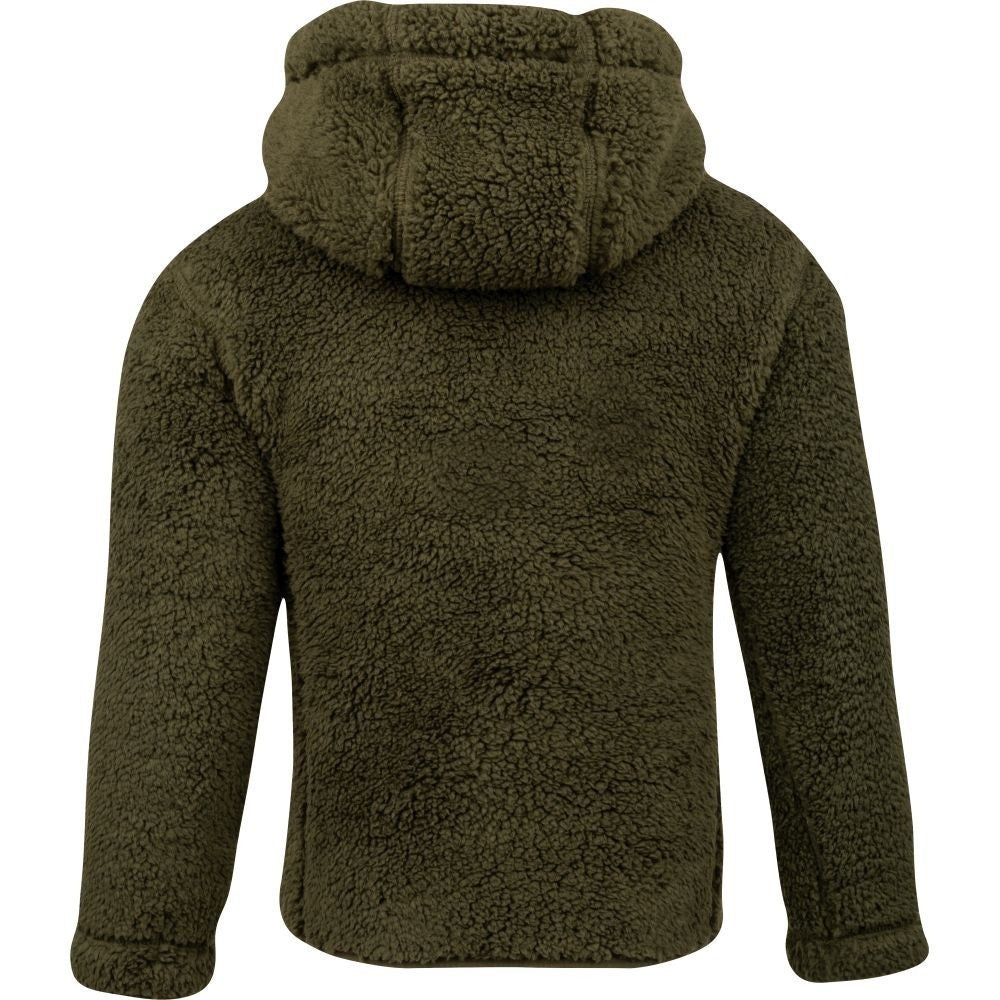 Hanorac Jack Pyke Junior Sherpa Fleece, Verde Închis - Îmbrăcăminte vânătoare - imagine 2 Jack Pyke ProTEREN