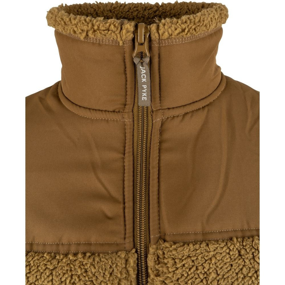 Jachetă Din Polar Sherpa Jack Pyke Gen 2, Camel - Îmbrăcăminte vânătoare - imagine 5 Jack Pyke ProTEREN