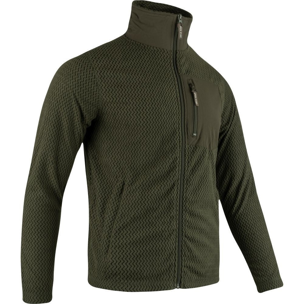 Jacheta Fleece Z Jack Pyke Lightweight, Verde - Îmbrăcăminte vânătoare - imagine 2 Jack Pyke ProTEREN
