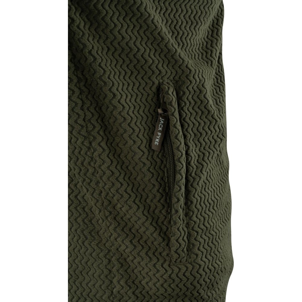 Jacheta Fleece Z Jack Pyke Lightweight, Verde - Îmbrăcăminte vânătoare - imagine 5 Jack Pyke ProTEREN