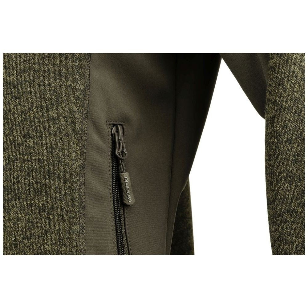 Jachetă Jack Pyke Weardale Tricotată, Verde - Îmbrăcăminte vânătoare - imagine 4 Jack Pyke ProTEREN