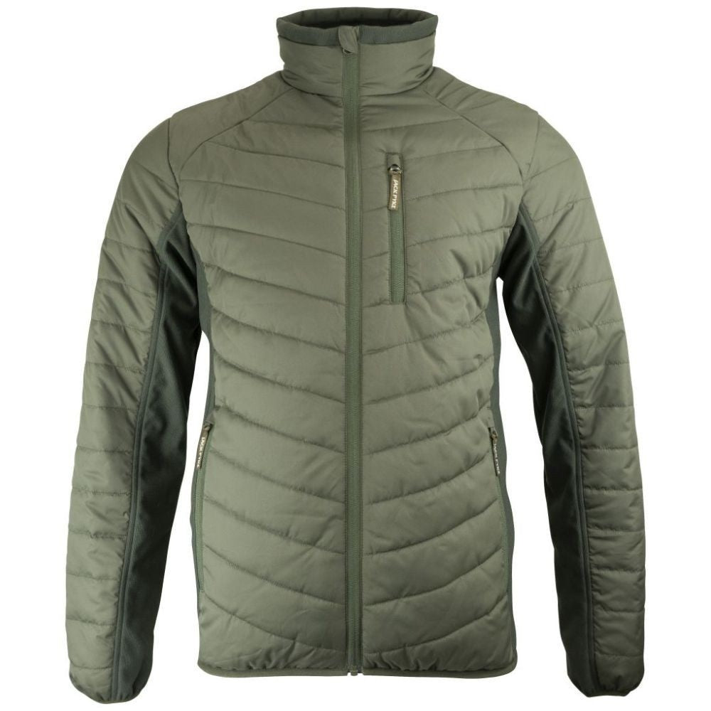 Jachetă Matlasată Fleece Jack Pyke Hybrid, Verde - Îmbrăcăminte vânătoare - imagine produs Jack Pyke ProTEREN
