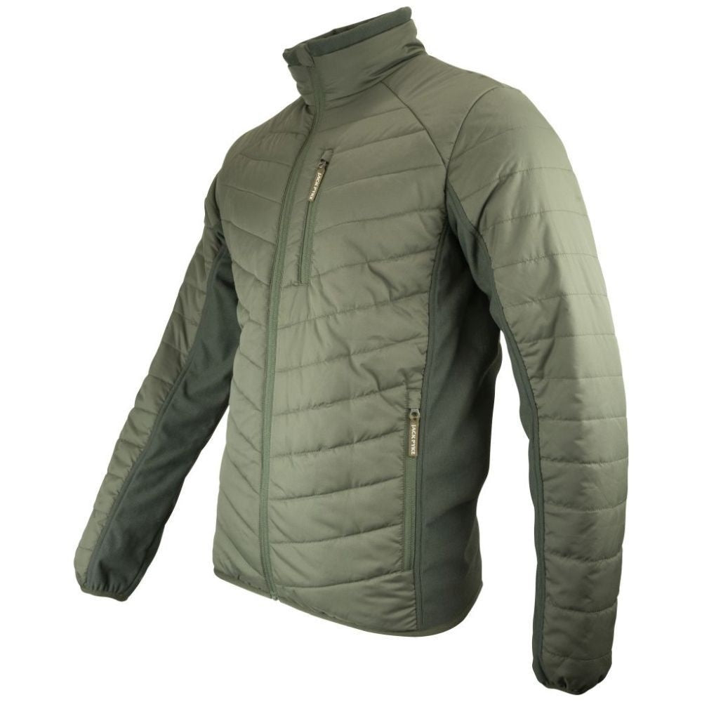 Jachetă Matlasată Fleece Jack Pyke Hybrid, Verde - Îmbrăcăminte vânătoare - imagine 2 Jack Pyke ProTEREN