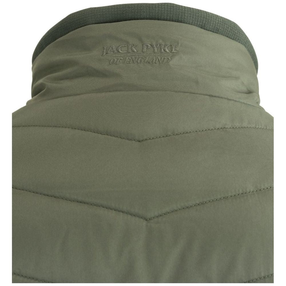 Jachetă Matlasată Fleece Jack Pyke Hybrid, Verde - Îmbrăcăminte vânătoare - imagine 6 Jack Pyke ProTEREN