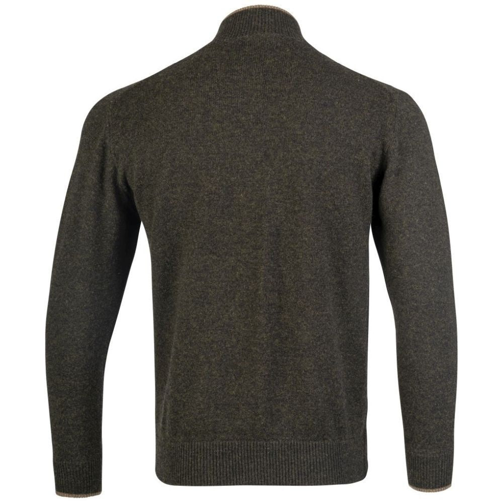 Jack Pyke Ashcombe Pulover 100% Lână De Miel Cu Fermoar, Culoare Oliv - Îmbrăcăminte vânătoare - imagine 8 Jack Pyke ProTEREN