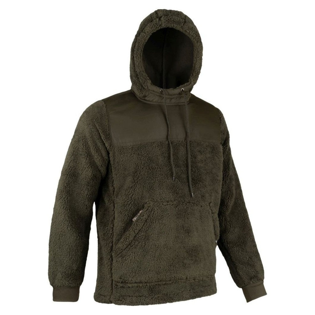 Jack Pyke Sherpa Fleece Hoodie Gen 2 Dark Olive - Îmbrăcăminte vânătoare - imagine 4 Jack Pyke ProTEREN