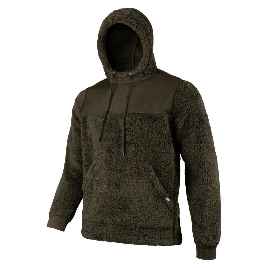 Jack Pyke Sherpa Fleece Hoodie Gen 2 Dark Olive - Îmbrăcăminte vânătoare - imagine 7 Jack Pyke ProTEREN