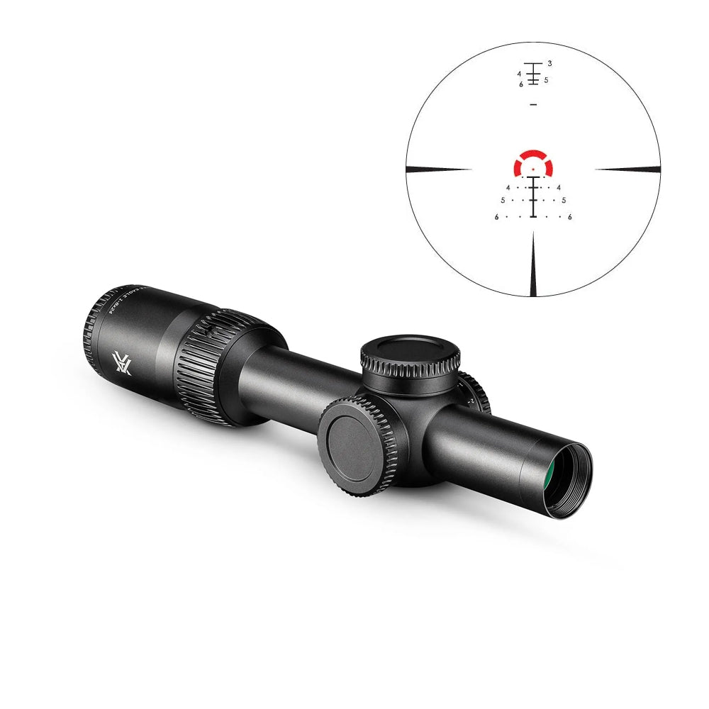 Luneta de arma pentru vanatoare Vortex Strike Eagle 1-8x24 EBR-8 MOA FFP - Lunete de arma - imagine produs Vortex ProTEREN
