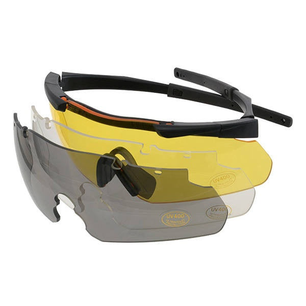 Ochelari De Protectie Pentru Tir Opsmen Hardcore Cu Lentile Interschimbabile (1 Cadru, 3 Lentile) - imagine produs ProTEREN