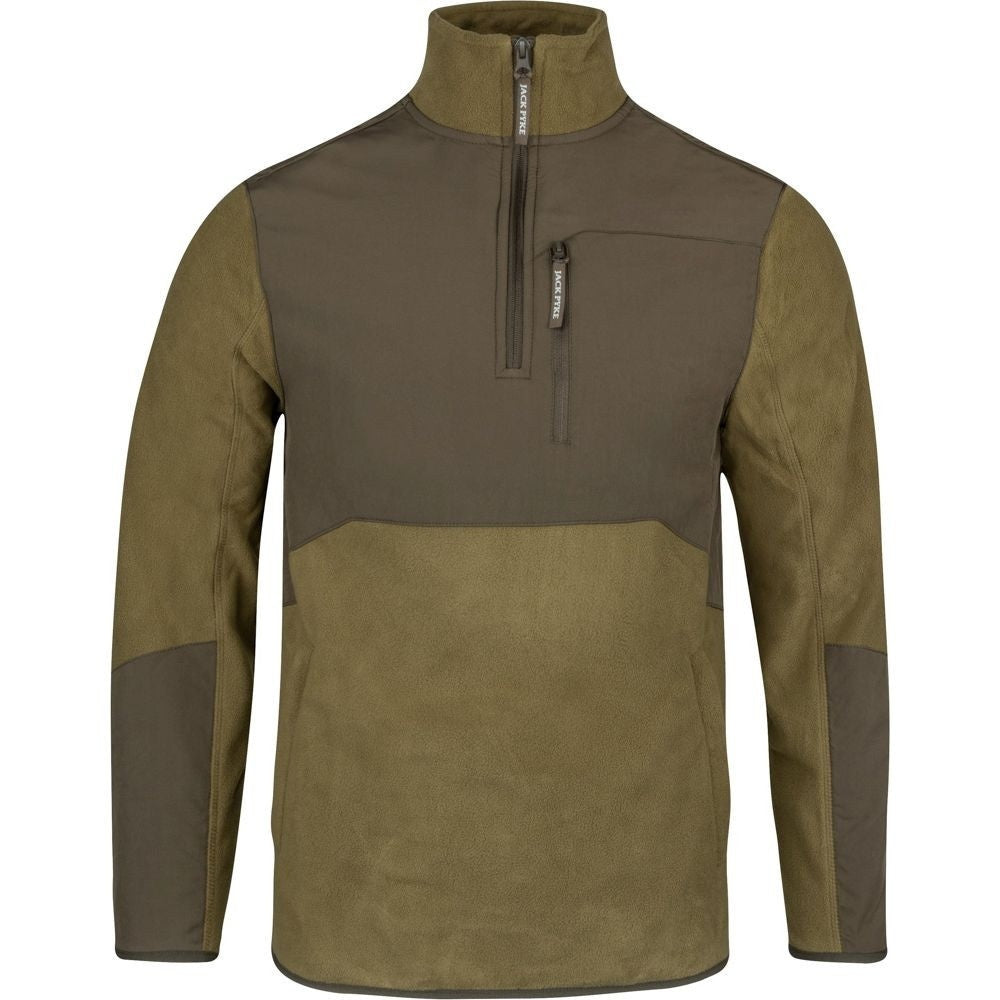 Pulover Fleece Jack Pyke Rannock – Muștar Închis - Îmbrăcăminte vânătoare - imagine produs Jack Pyke ProTEREN