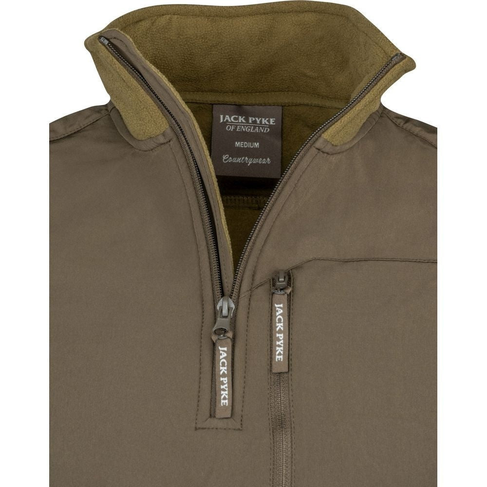 Pulover Fleece Jack Pyke Rannock – Muștar Închis - Îmbrăcăminte vânătoare - imagine 5 Jack Pyke ProTEREN