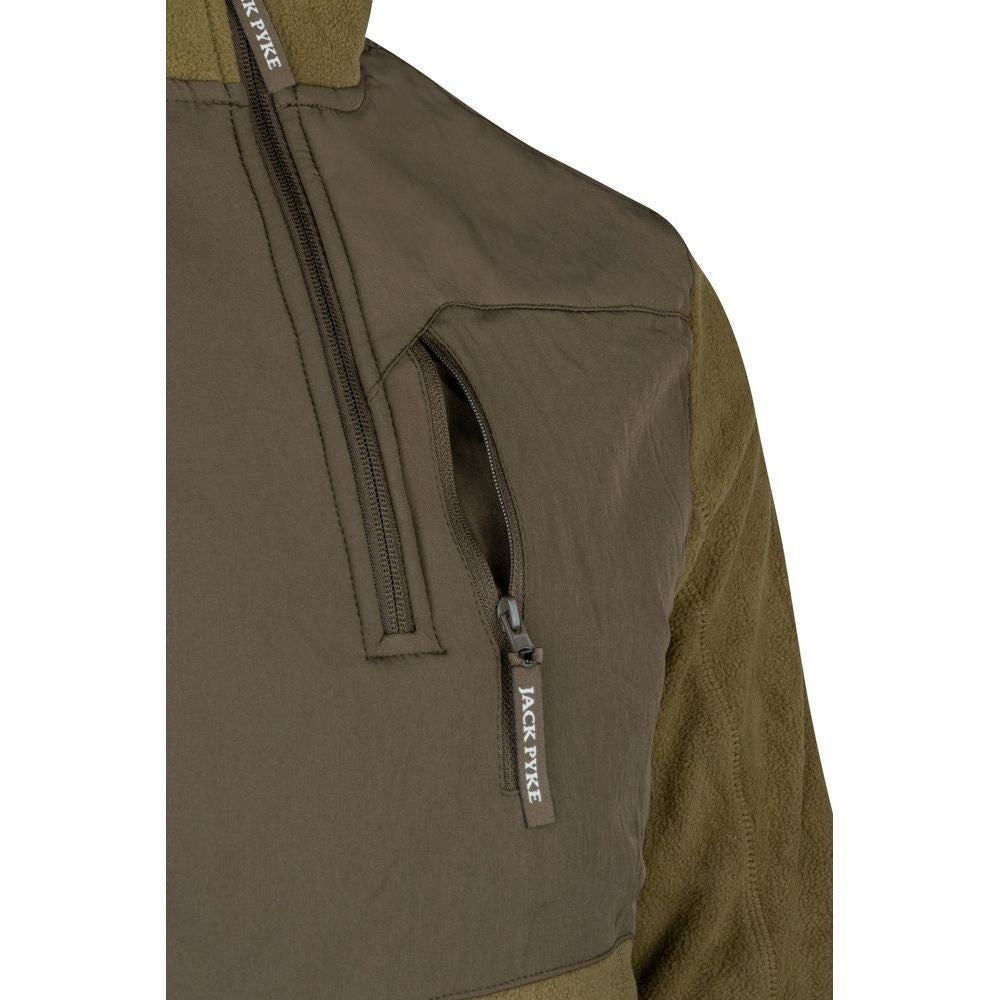 Pulover Fleece Jack Pyke Rannock – Muștar Închis - Îmbrăcăminte vânătoare - imagine 6 Jack Pyke ProTEREN