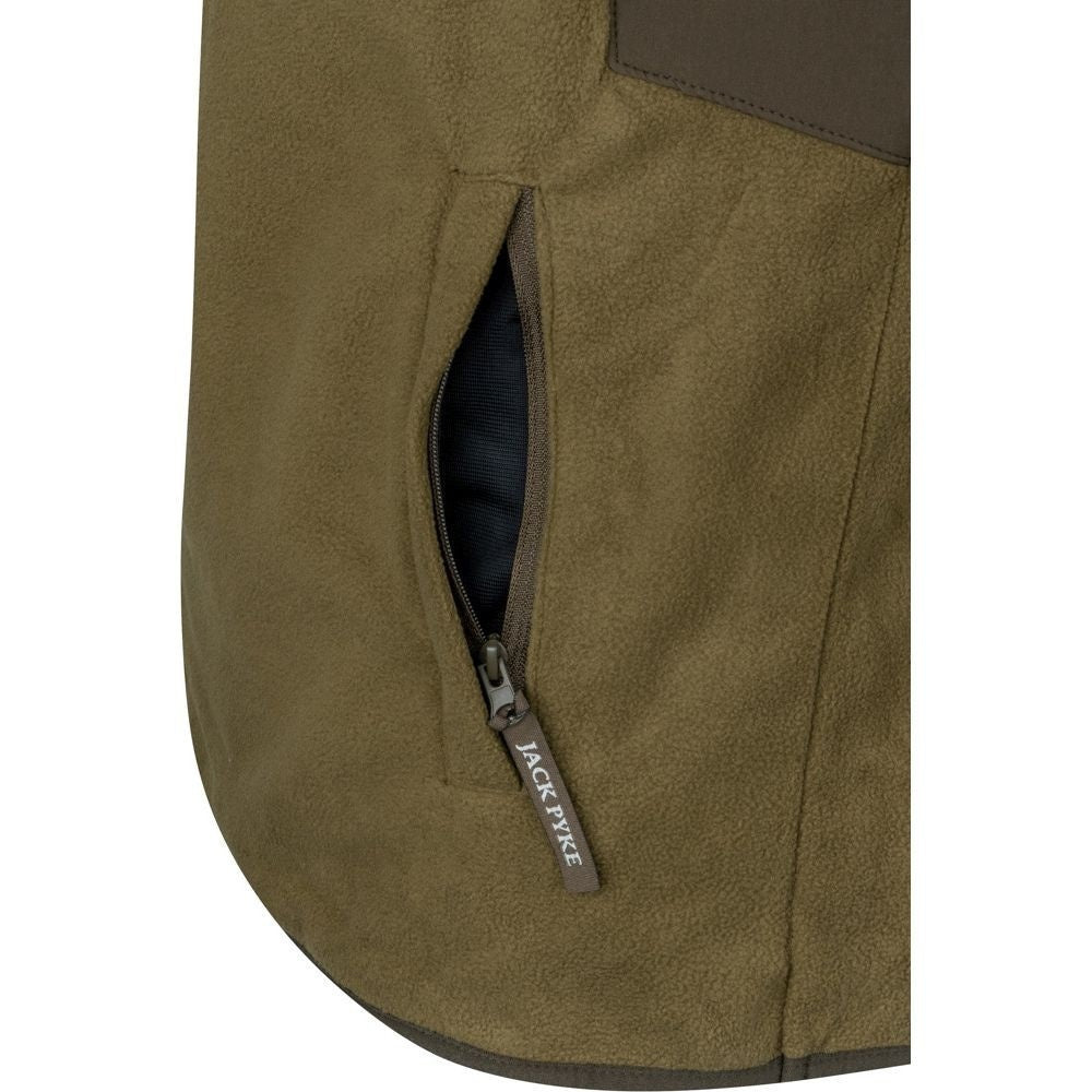 Pulover Fleece Jack Pyke Rannock – Muștar Închis - Îmbrăcăminte vânătoare - imagine 7 Jack Pyke ProTEREN