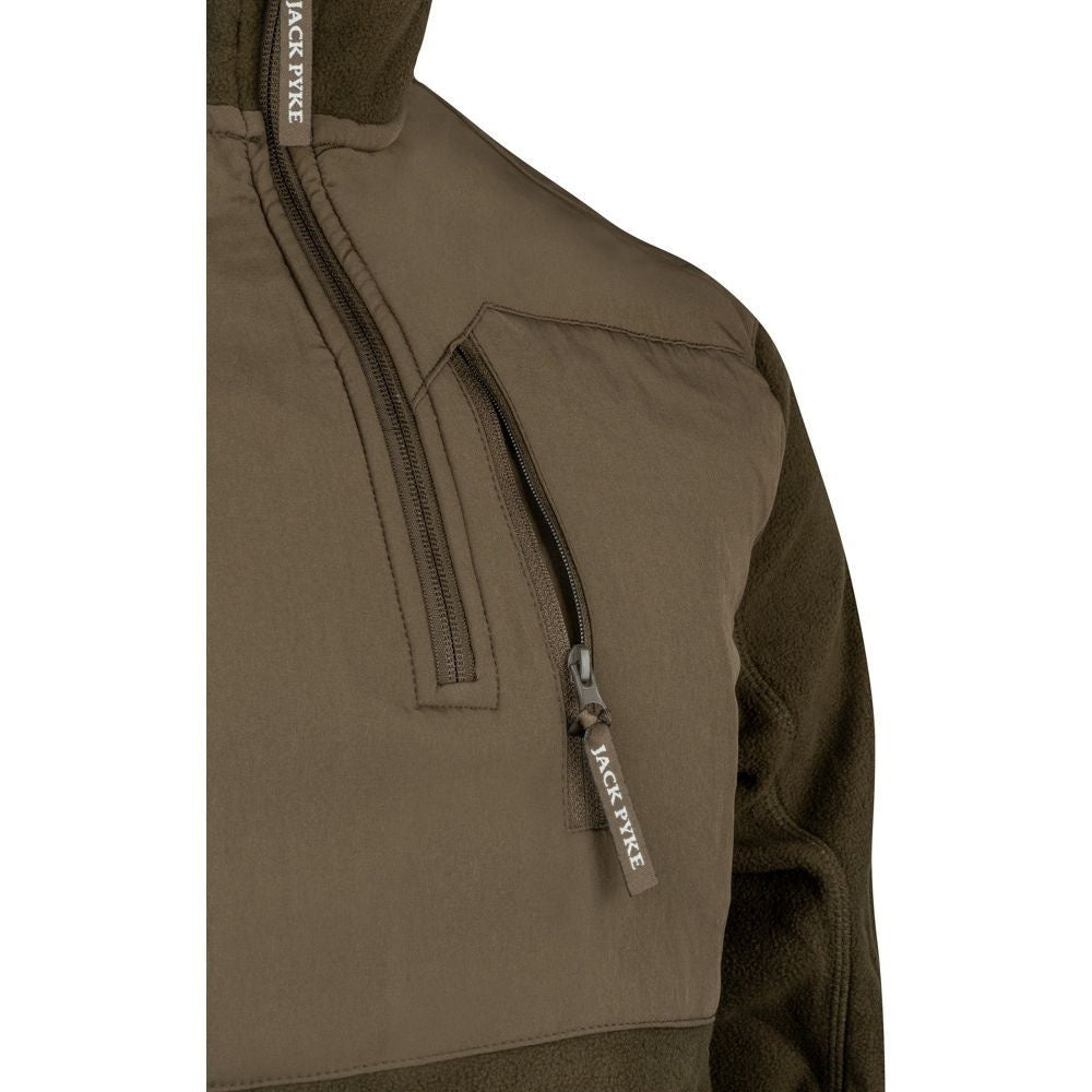 Pulover Fleece Jack Pyke Rannock – Olive Închis - Îmbrăcăminte vânătoare - imagine 6 Jack Pyke ProTEREN