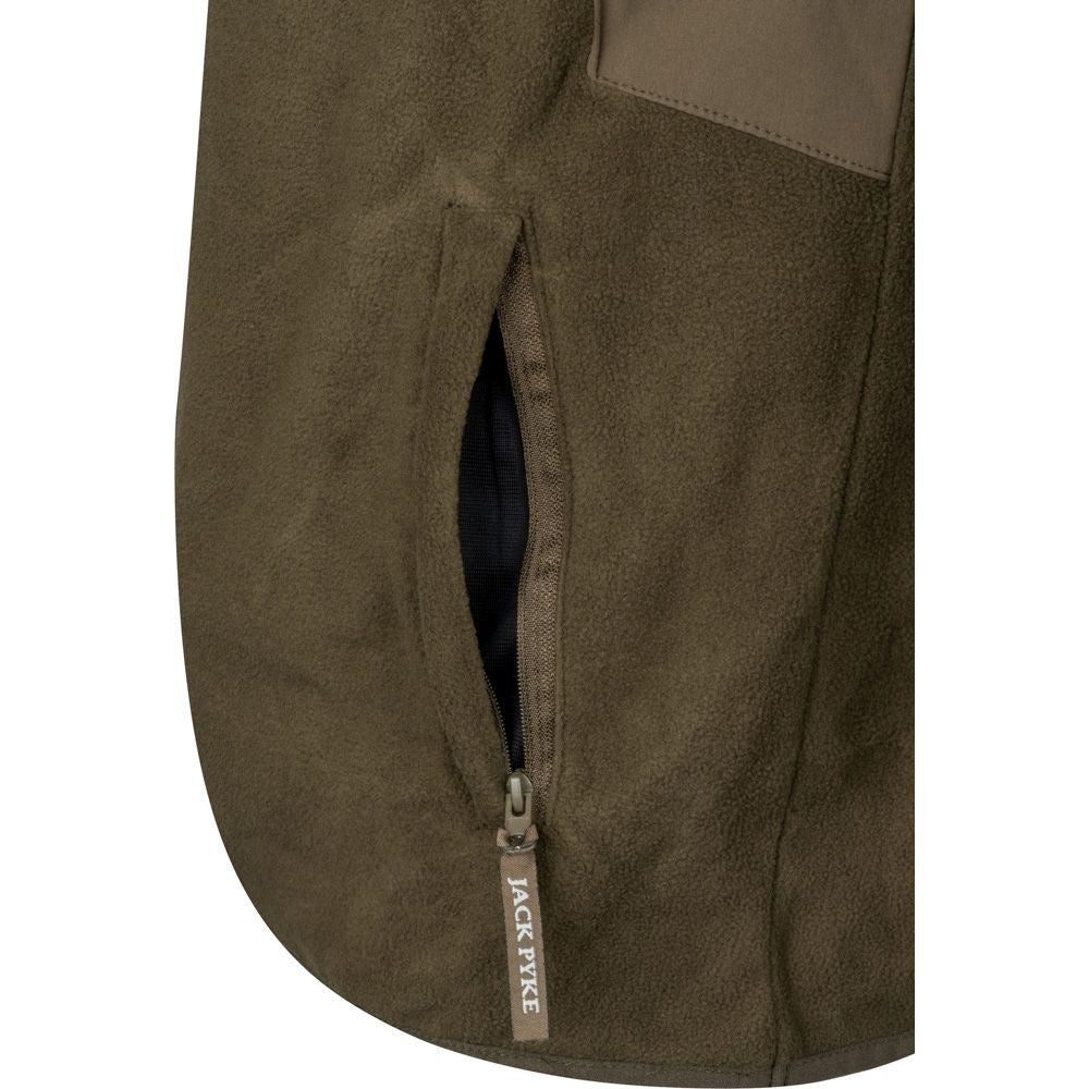Pulover Fleece Jack Pyke Rannock – Olive Închis - Îmbrăcăminte vânătoare - imagine 7 Jack Pyke ProTEREN