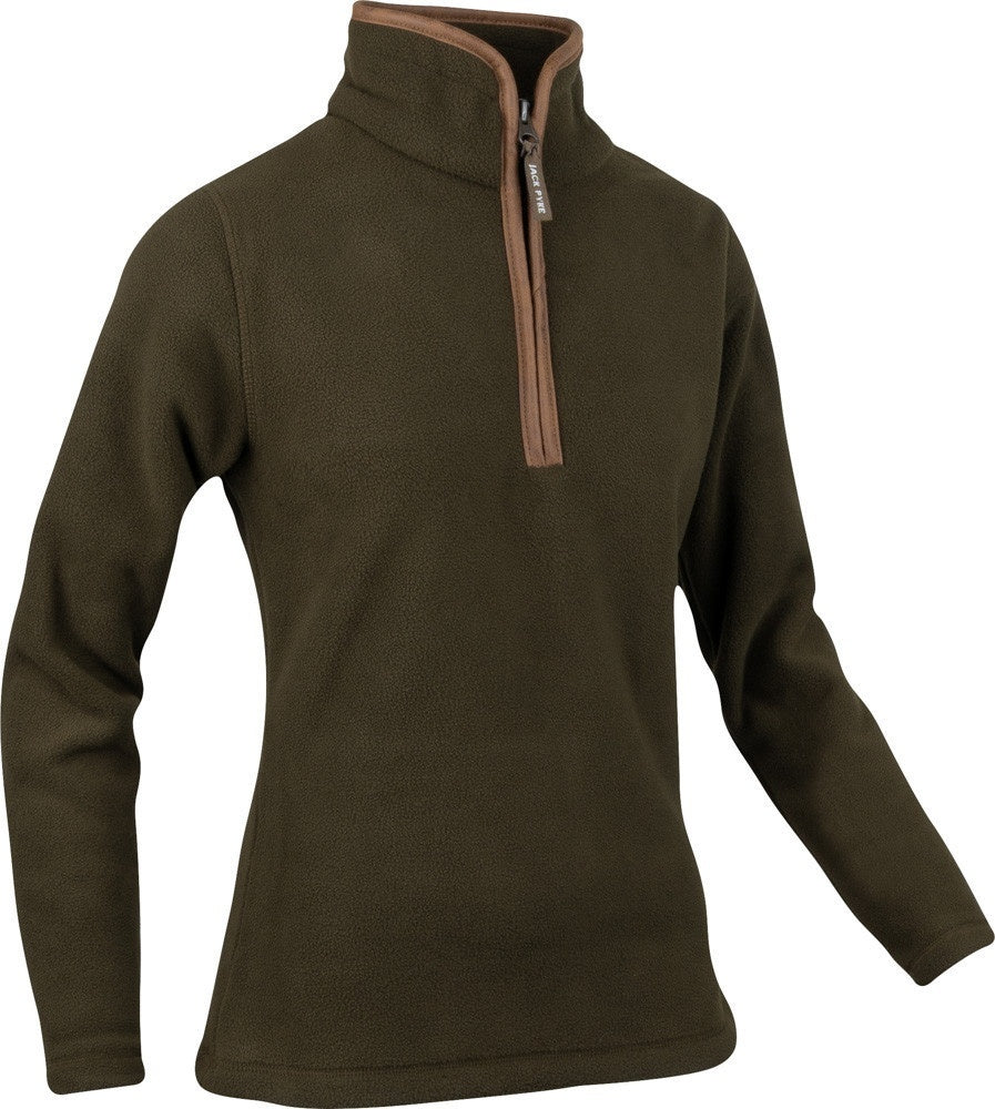 Pulover Fleece Pentru Damă Jack Pyke, Olive Închis - Îmbrăcăminte vânătoare - imagine 2 Jack Pyke ProTEREN