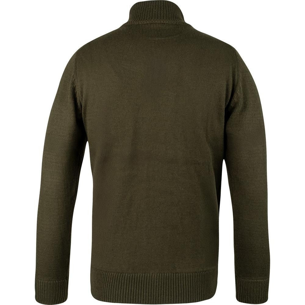 Pulover Jack Pyke Cu Motiv Fazan Și Semi-Fermoar – Olive Închis - Îmbrăcăminte vânătoare - imagine 3 Jack Pyke ProTEREN