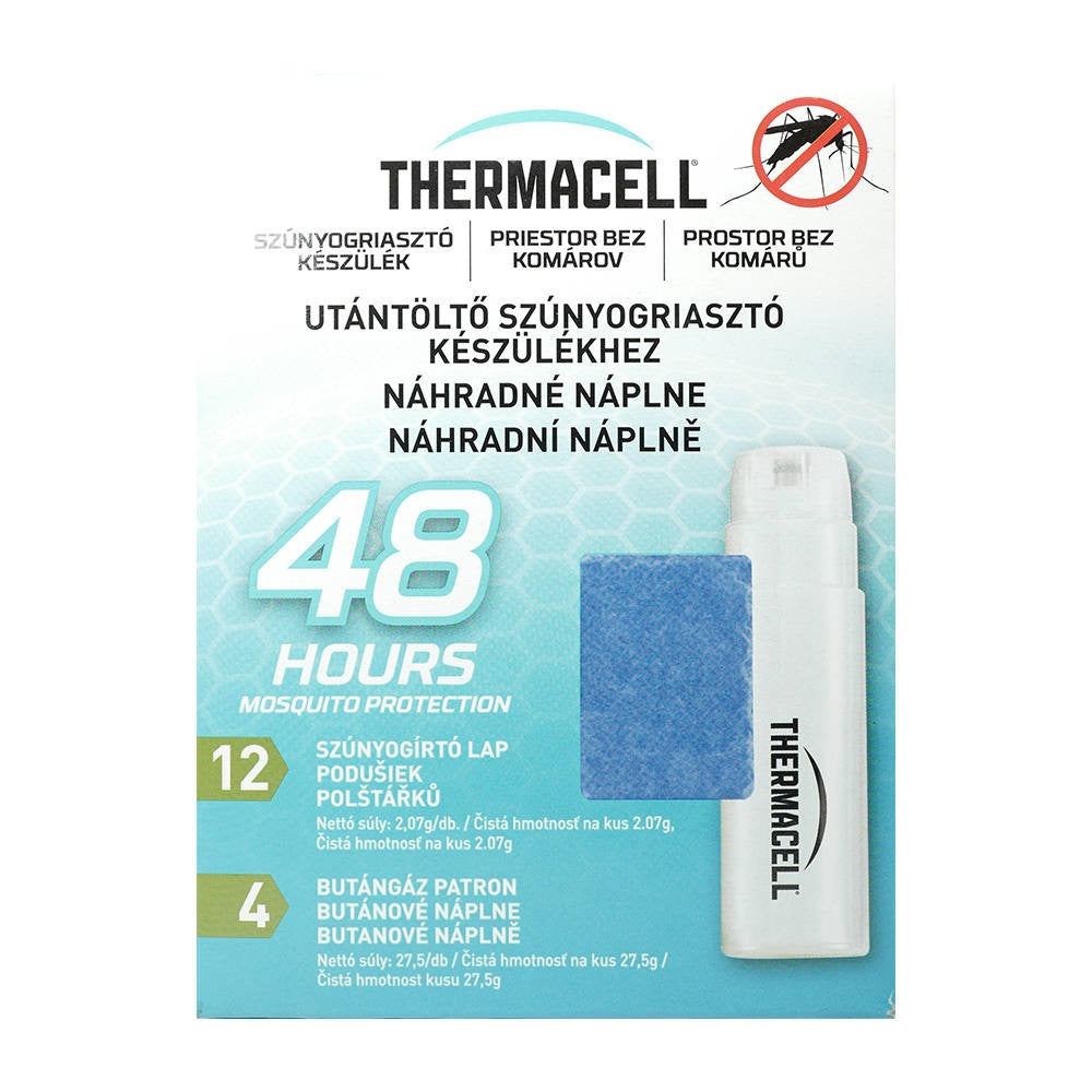 Rezerva Thermacell - 48 De Ore (4 Cartuse De Butan, 12 Placute) - Protecție și repelente - imagine produs ProTEREN