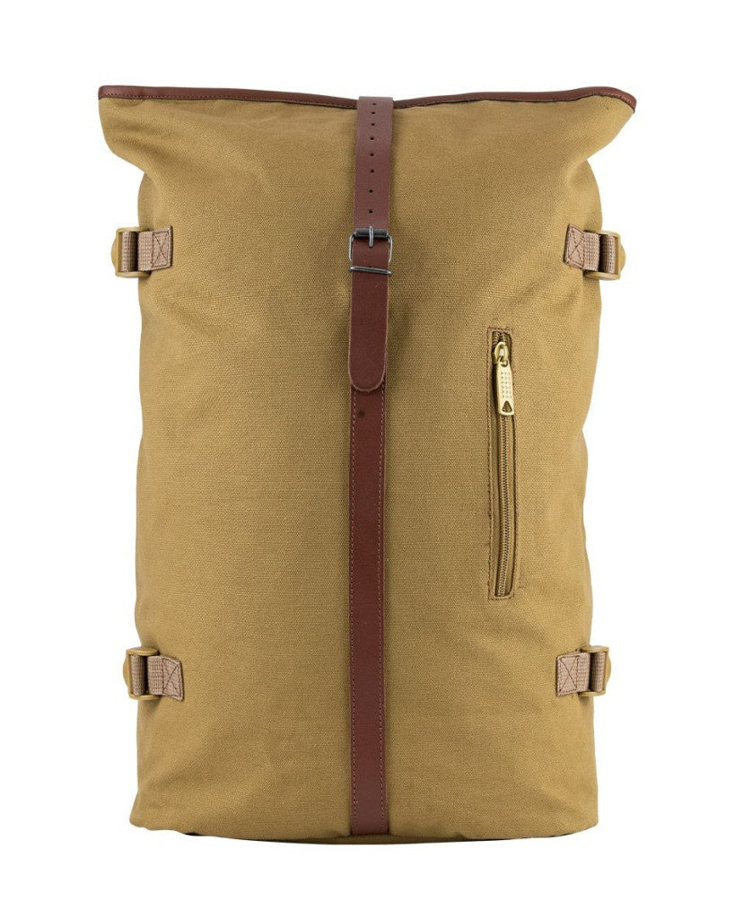 Rucsac Extensibil Canvas Din Bumbac Cu Densitate Mare Jack Pyke, Cu Clapetă Pliabilă, Maro Deschis - imagine produs Jack Pyke