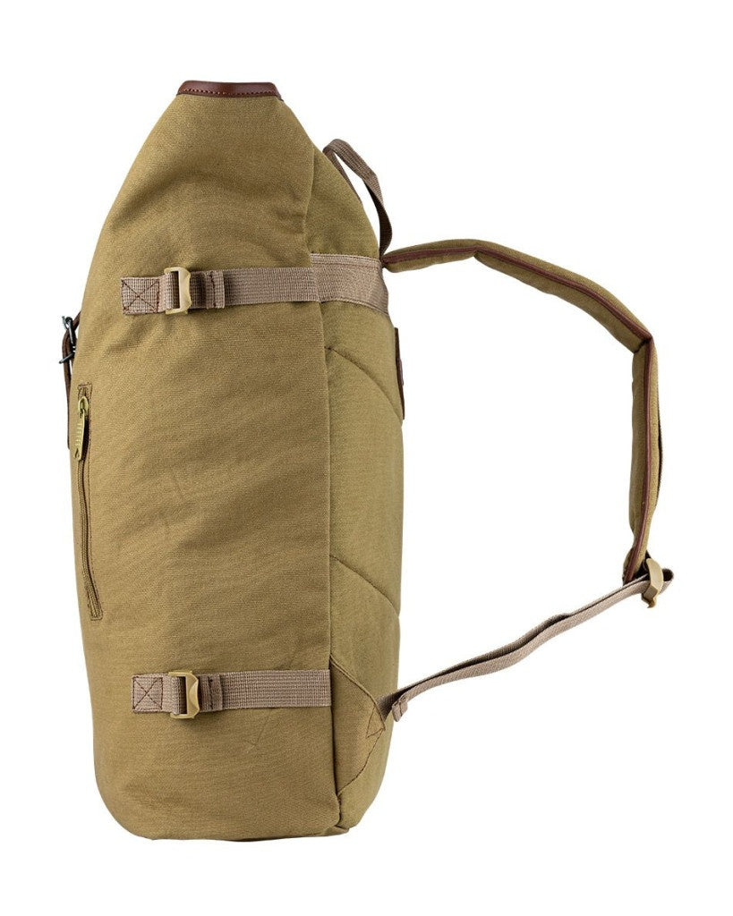 Rucsac Extensibil Canvas Din Bumbac Cu Densitate Mare Jack Pyke, Cu Clapetă Pliabilă, Maro Deschis - imagine 4 Jack Pyke ProT