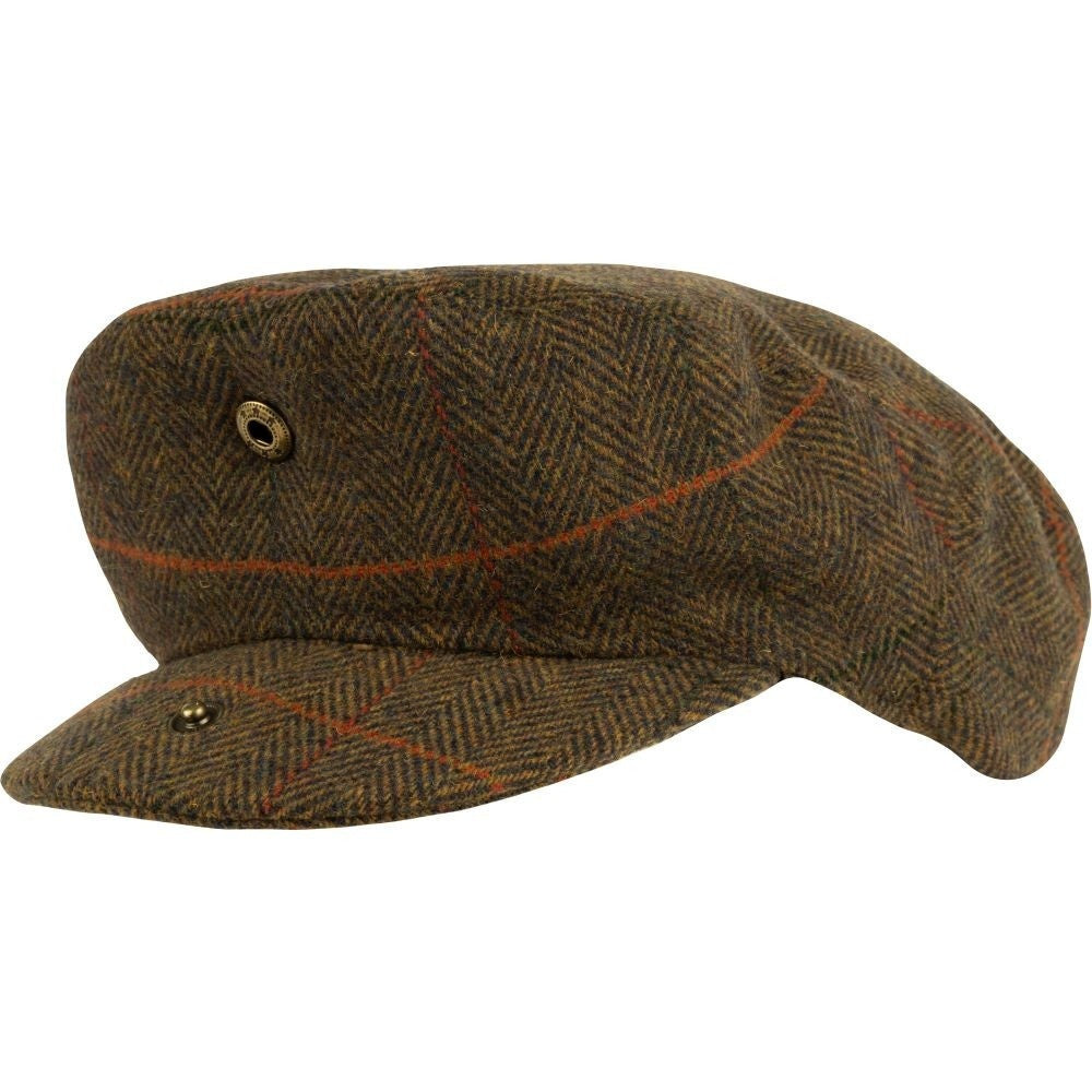 Șapcă Blend Wool Jack Pyke Din Amestec De Lână, Tweed, Maro - Echipament vânătoare - imagine 4 Jack Pyke ProTEREN