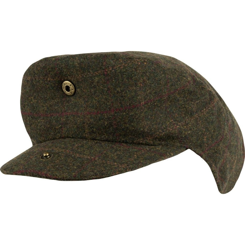 Șapcă Jack Pyke Flat Cap Din Amestec De Lână, Oliv Închis - Accesorii îmbrăcăminte - imagine 4 Jack Pyke ProTEREN