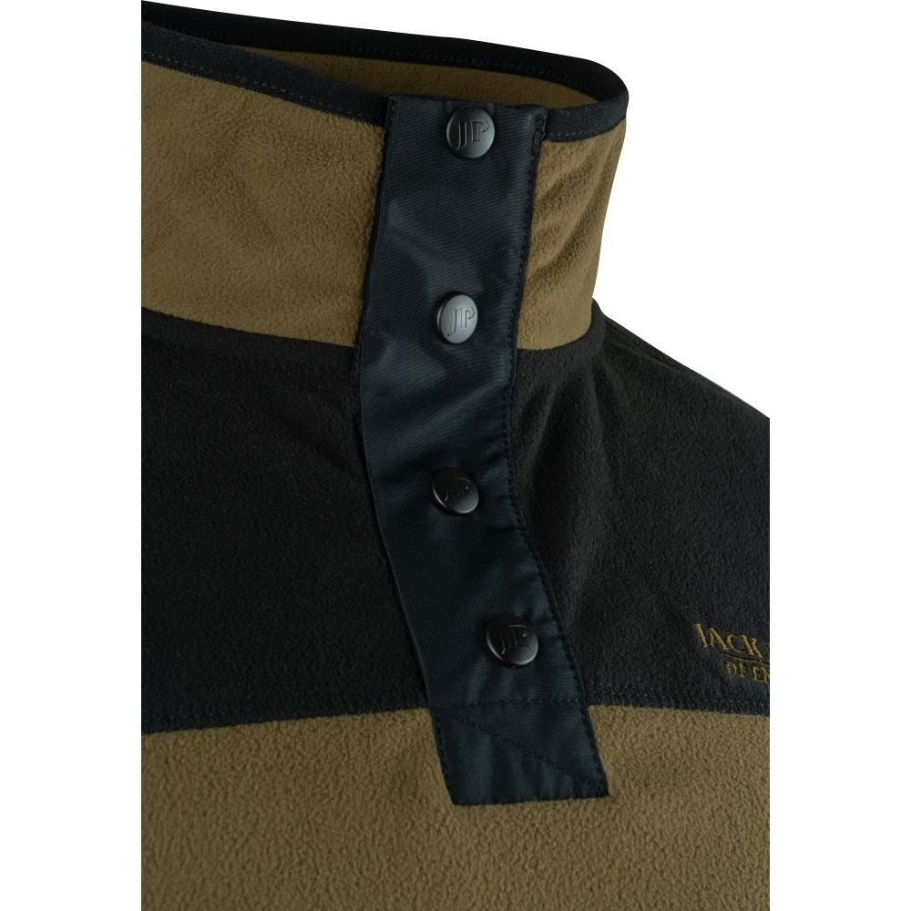 Top Jack Pyke Snap Neck Fleece, Muștar Închis - Îmbrăcăminte vânătoare - imagine 2 Jack Pyke ProTEREN
