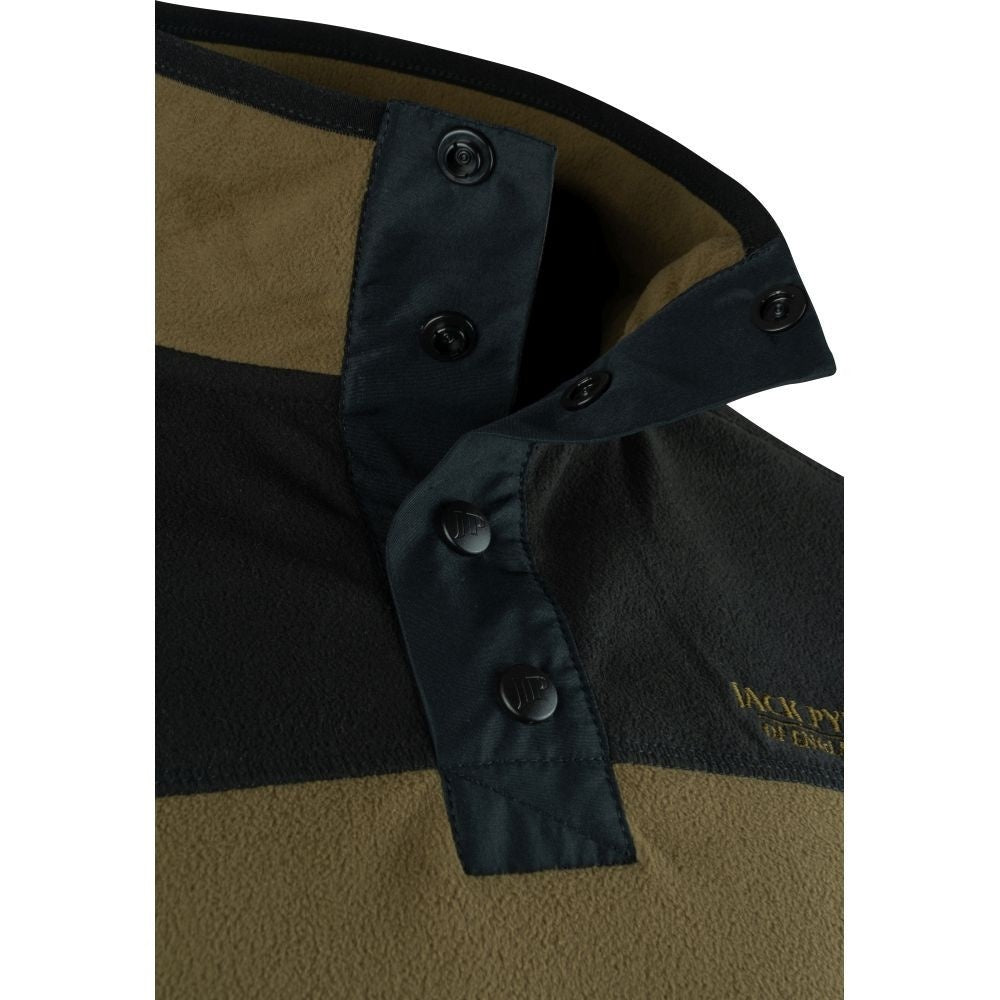 Top Jack Pyke Snap Neck Fleece, Muștar Închis - Îmbrăcăminte vânătoare - imagine 4 Jack Pyke ProTEREN