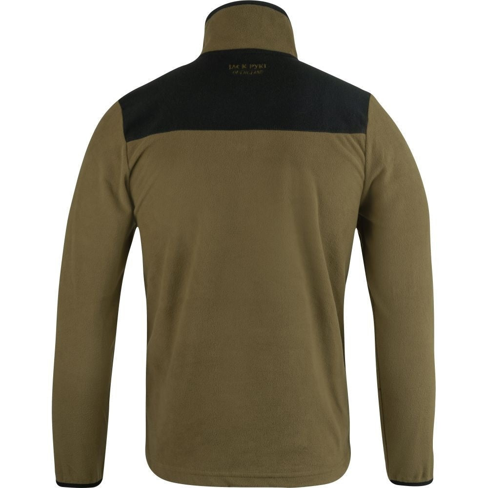 Top Jack Pyke Snap Neck Fleece, Muștar Închis - Îmbrăcăminte vânătoare - imagine 7 Jack Pyke ProTEREN