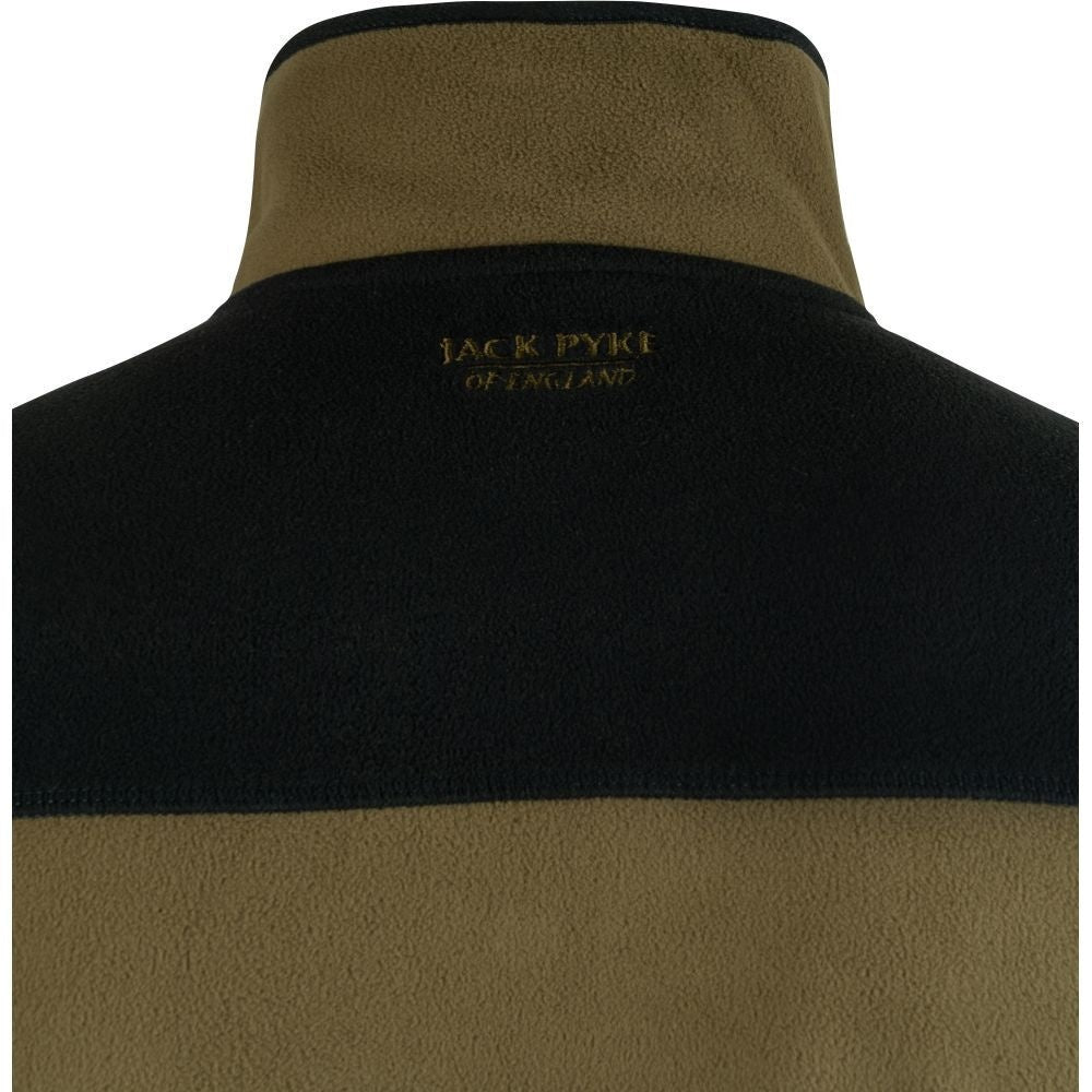 Top Jack Pyke Snap Neck Fleece, Muștar Închis - Îmbrăcăminte vânătoare - imagine 8 Jack Pyke ProTEREN