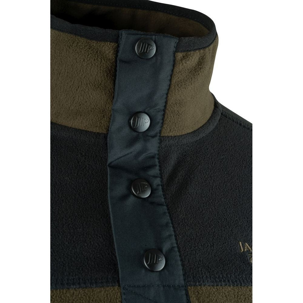 Top Jack Pyke Snap Neck Fleece, Oliv Închis - Îmbrăcăminte vânătoare - imagine 2 Jack Pyke ProTEREN