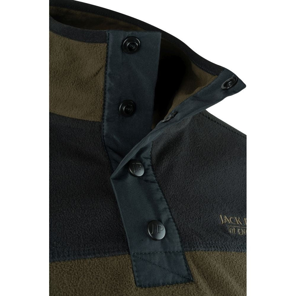 Top Jack Pyke Snap Neck Fleece, Oliv Închis - Îmbrăcăminte vânătoare - imagine 3 Jack Pyke ProTEREN