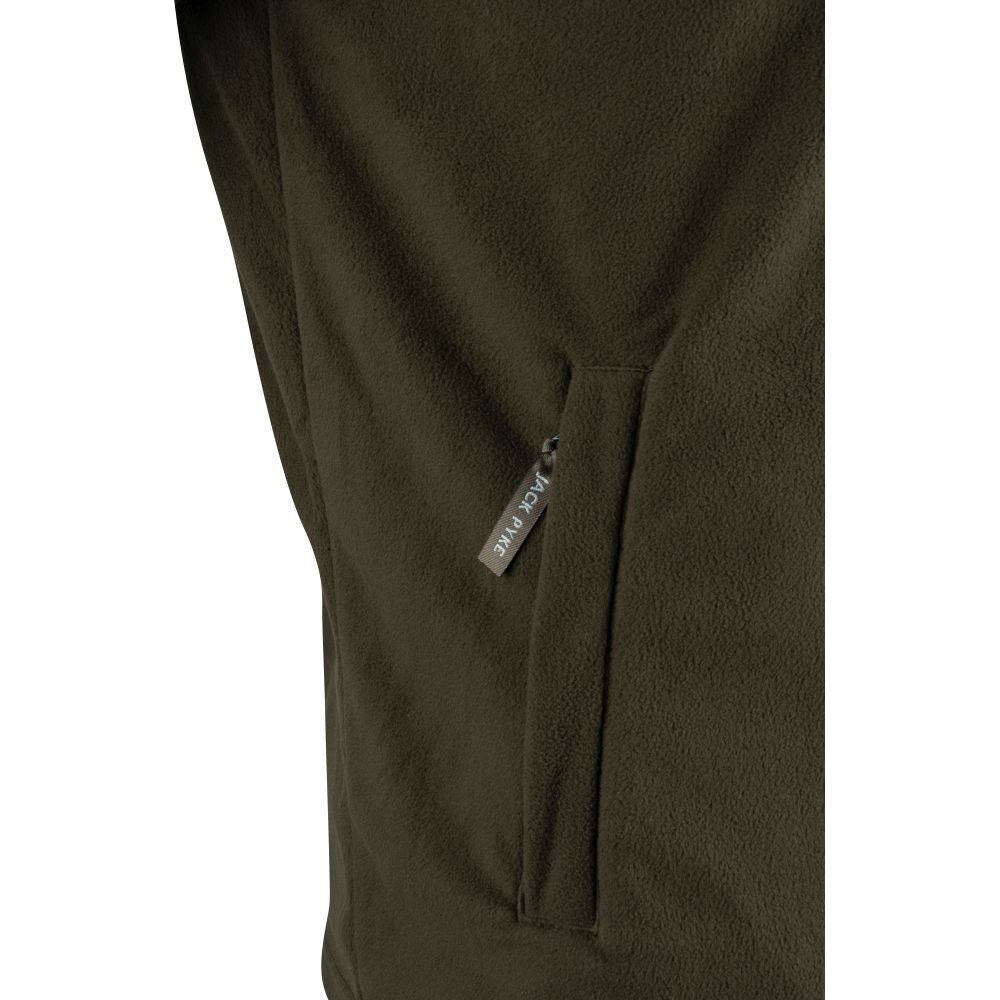 Top Jack Pyke Snap Neck Fleece, Oliv Închis - Îmbrăcăminte vânătoare - imagine 4 Jack Pyke ProTEREN