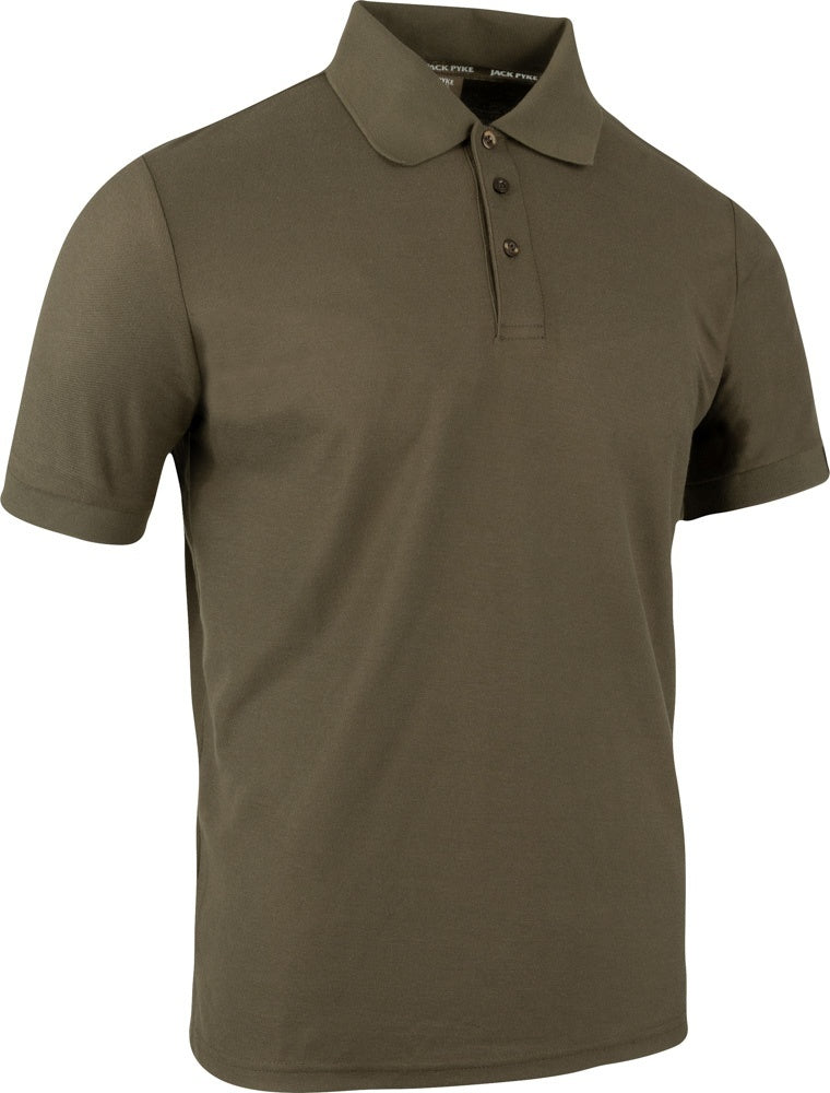 Tricou Polo Jack Pyke Shires Verde – Elegant Și Confortabil - Îmbrăcăminte vânătoare - imagine 3 Jack Pyke ProTEREN