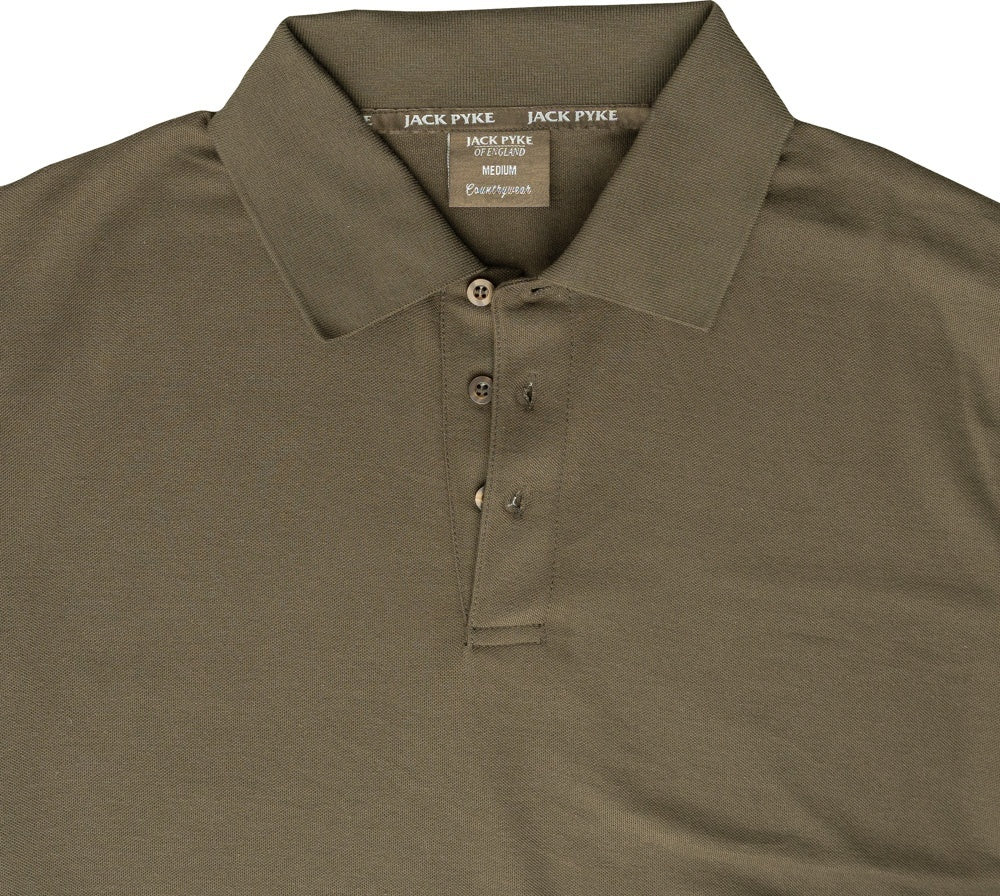 Tricou Polo Jack Pyke Shires Verde – Elegant Și Confortabil - Îmbrăcăminte vânătoare - imagine 5 Jack Pyke ProTEREN