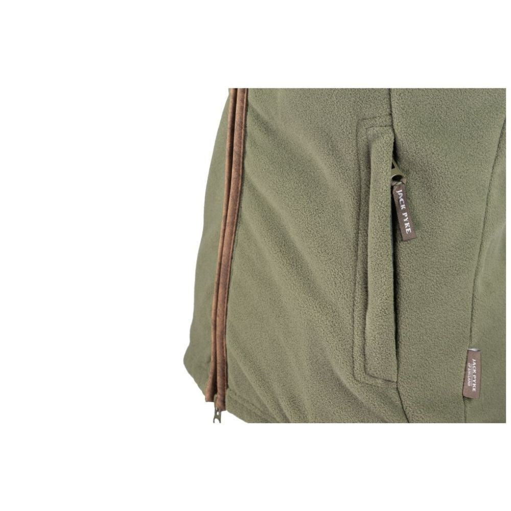 Vestă Fleece Jack Pyke Countryman – Verde Olive Închis - Îmbrăcăminte vânătoare - imagine 5 Jack Pyke ProTEREN